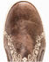 Image #6 - Corral Women's Bone Crater Inlay Embroidered Shoes, Brown, hi-res