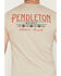 Image #4 - Pendleton Men's Whiskey Short Sleeve Graphic T-Shirt, Tan, hi-res
