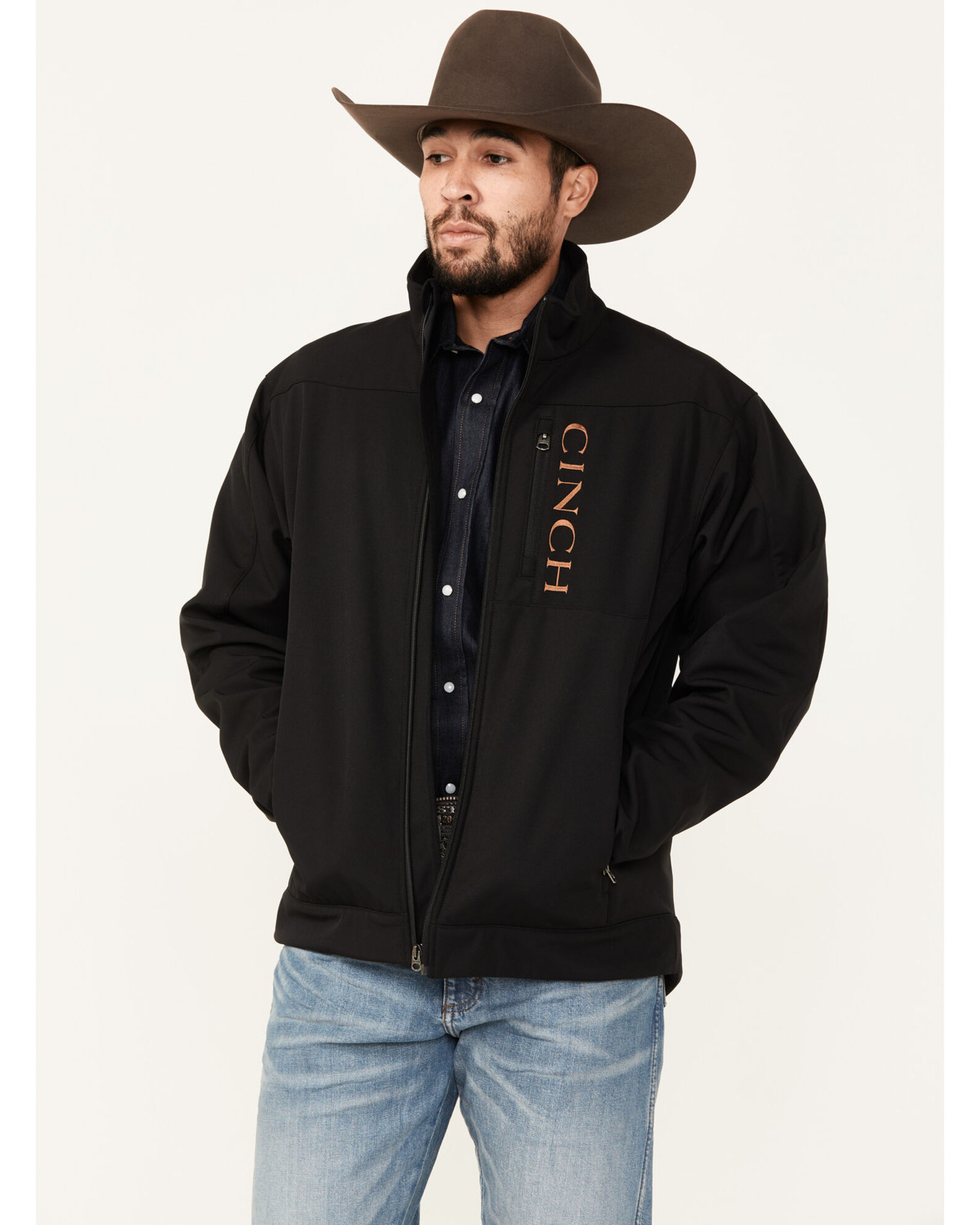 Cinch soft shell jacket men's deals