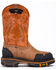 Image #2 - Cody James Men's 11" Decimator Western Work Boots - Nano Composite Toe, Brown, hi-res