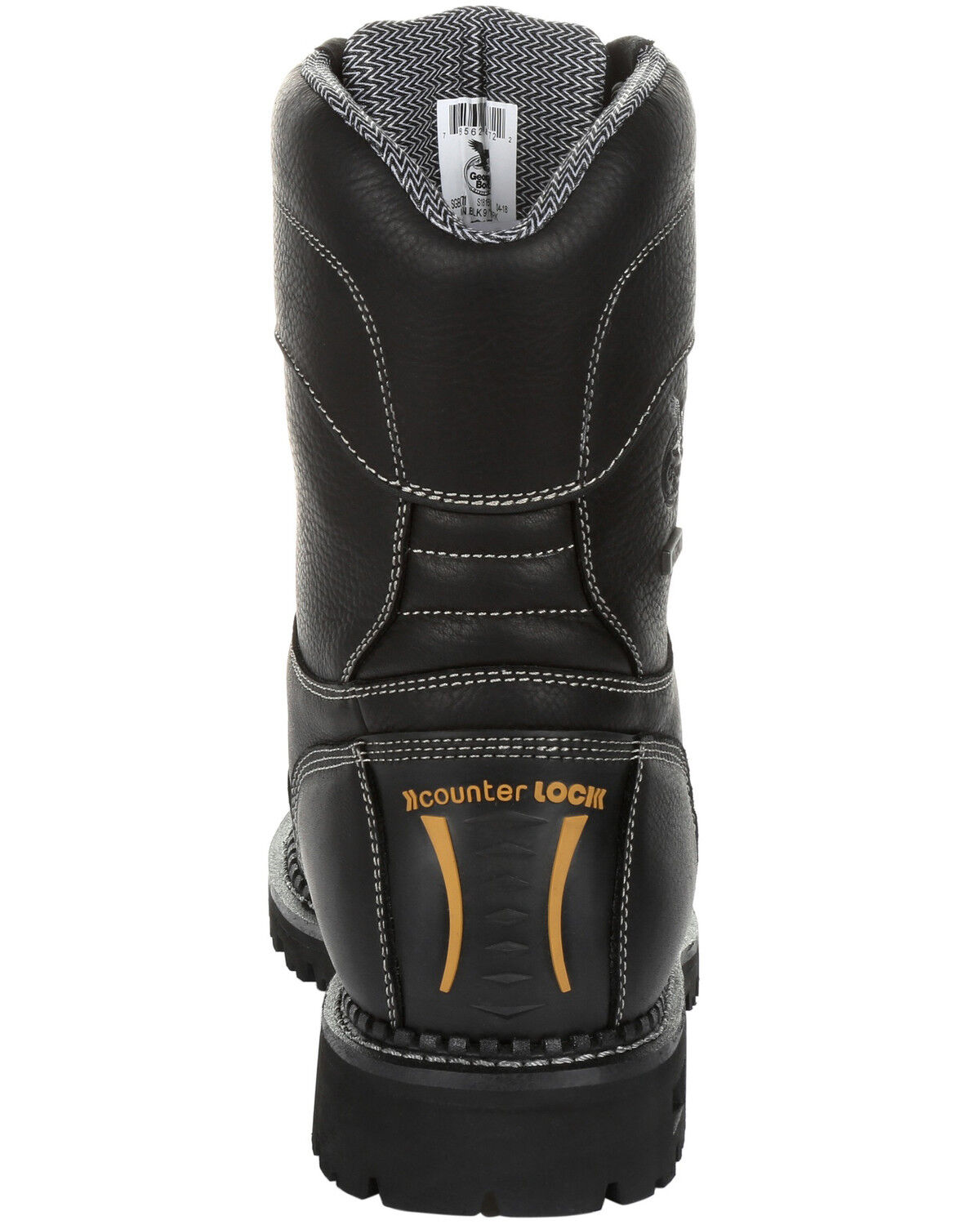 Image #4 - Georgia Boot Men's Amp LT Waterproof Logger Boots - Soft Toe, Black, hi-res
