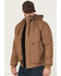 Image #2 - Hawx Men's FR Hooded Bomber Work Jacket, Rust Copper, hi-res