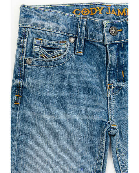 Image #2 - Cody James Toddler-Boys' Medium Wash Dalton Relaxed Bootcut Jeans, Medium Wash, hi-res