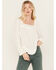 Image #1 - Cleo + Wolf Women's Long Sleeve Flowy Blouse, Cream, hi-res