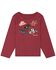 Image #2 - Wrangler Girls' Cowgirl Hat Long Sleeve Graphic Tee, Burgundy, hi-res