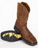Image #8 - Cody James Men's Mustang Western Work Boots - Soft Toe, Brown, hi-res