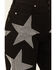 Image #2 - Vibrant Denim Women's Rhinestone Star High Rise Wide Leg Jeans, , hi-res