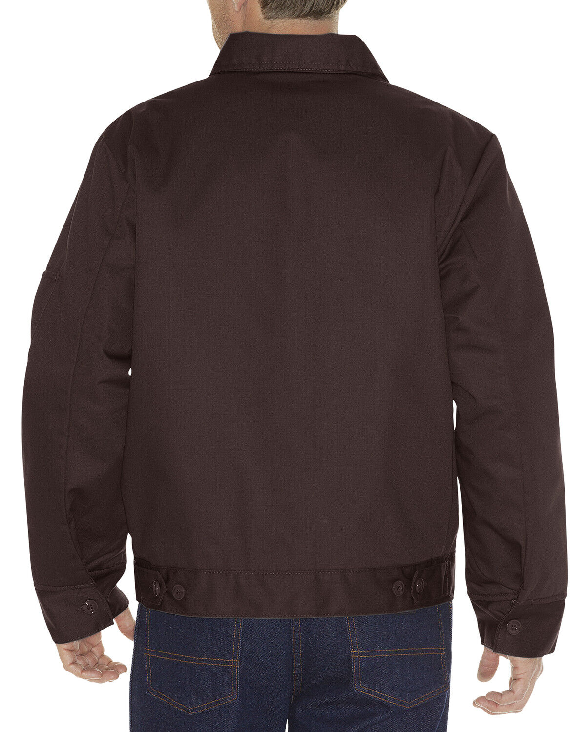 Image #2 - Dickies Men's Insulated Eisenhower Work Jacket, Dark Brown, hi-res