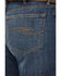 Image #4 - Cinch Men's Fastback Stonewash Original Loose Taper Rigid Denim Jeans, Indigo, hi-res