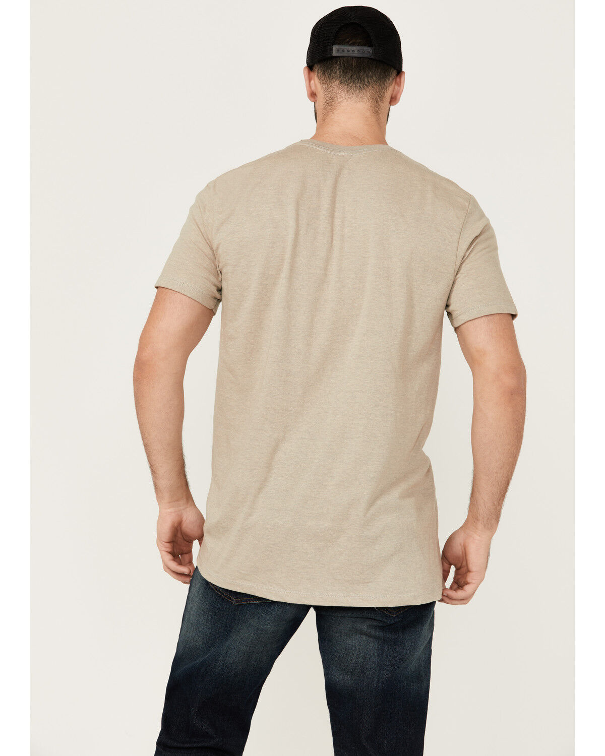 Image #4 - Moonshine Spirit Men's Skull Scene Short Sleeve Graphic T-Shirt, Tan, hi-res
