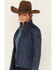 RANK 45 Women's Geo Print Softshell Jacket, Dark Blue, hi-res