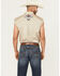 Image #4 - Cody James Men's Thunderbird Legends Cutoff Snap Western Shirt, Tan, hi-res