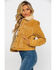 Scully Women's Faux Shearling Jean Jacket, Rust Copper, hi-res