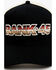 Image #2 - RANK 45® Men's Serape Logo Mesh-Back Baseball Cap, Black, hi-res