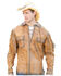 Image #1 - Kobler Leather Men's Cow Antique Leather Overshirt , Tan, hi-res