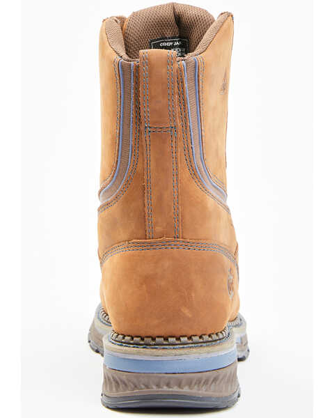 Image #5 - Cody James Men's Disrupter Lacer Waterproof Work Boots - Composite Toe, Brown, hi-res