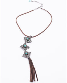Idyllwind Women's Girl On The Move Necklace, Brown, hi-res