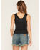 Image #4 - Blue Life Women's Freedom Tank, Black, hi-res