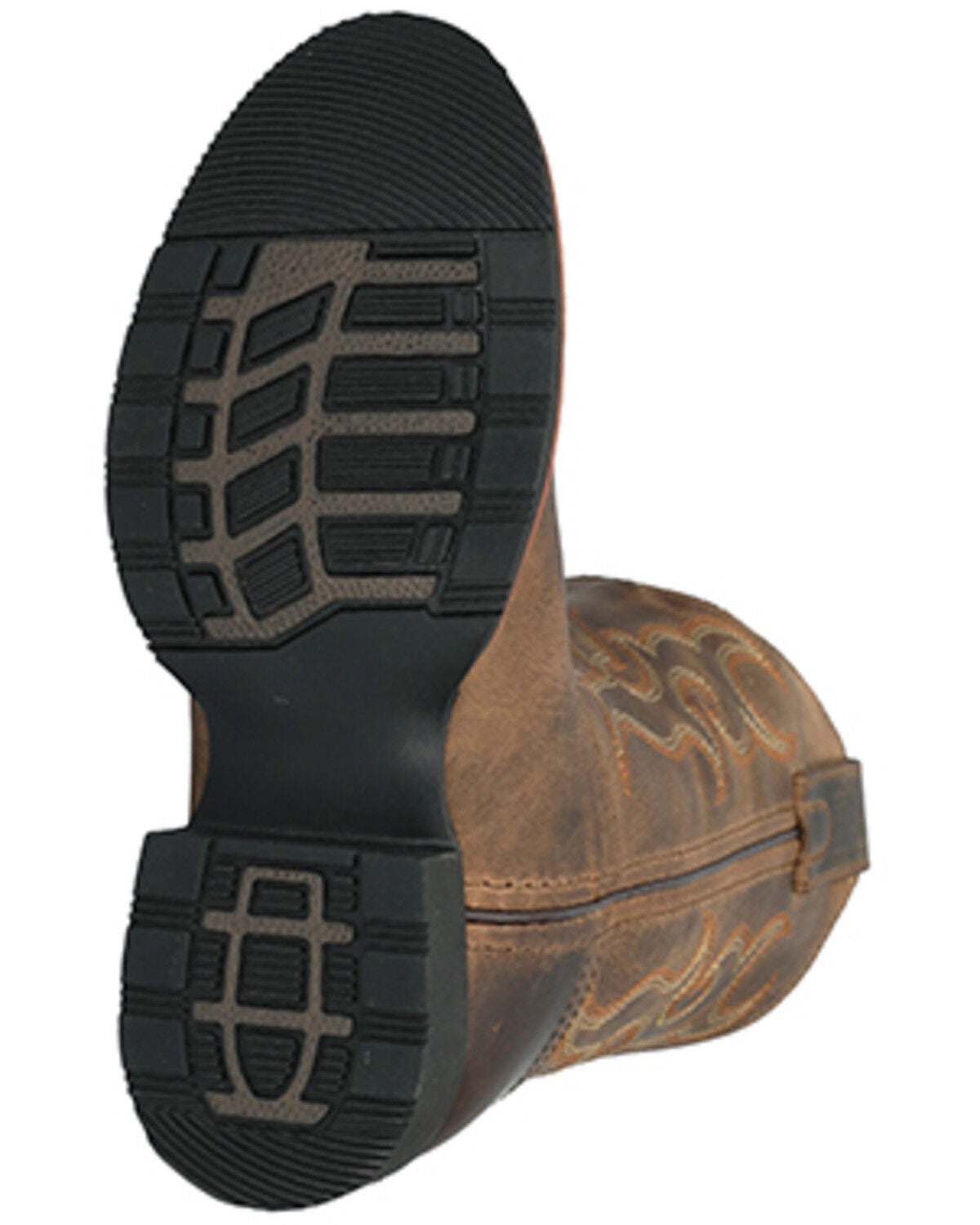Image #7 - Smoky Mountain Little Boys' Showdown Western Boots - Round Toe, Brown, hi-res