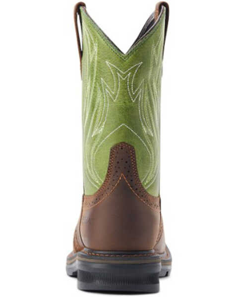 Image #3 - Ariat Men's Sierra Shock Shield Western Boots - Soft Toe, Brown, hi-res