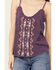 Image #3 - Shyanne Women's Beaded Cami, Purple, hi-res
