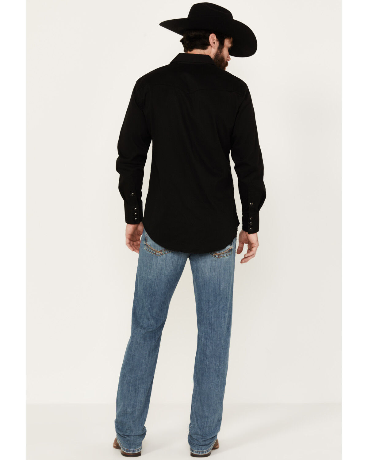 Image #3 - Moonshine Spirit Men's Daybreak Light Wash Slim Straight Stretch Denim Jeans, Light Wash, hi-res