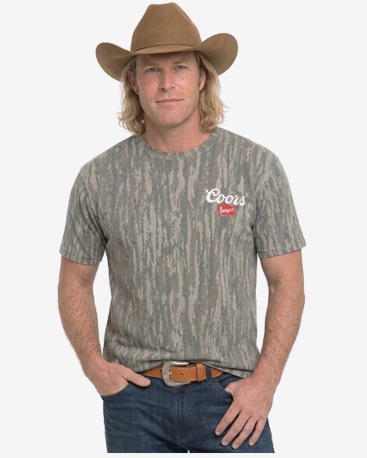 Image #2 - Coors Men's Banquet Camo Print Short Sleeve Graphic T-Shirt, Camouflage, hi-res