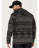 Image #4 - Powder River Outfitters Men's 1/4 Zip Southwestern Print Hooded Pullover, Black, hi-res