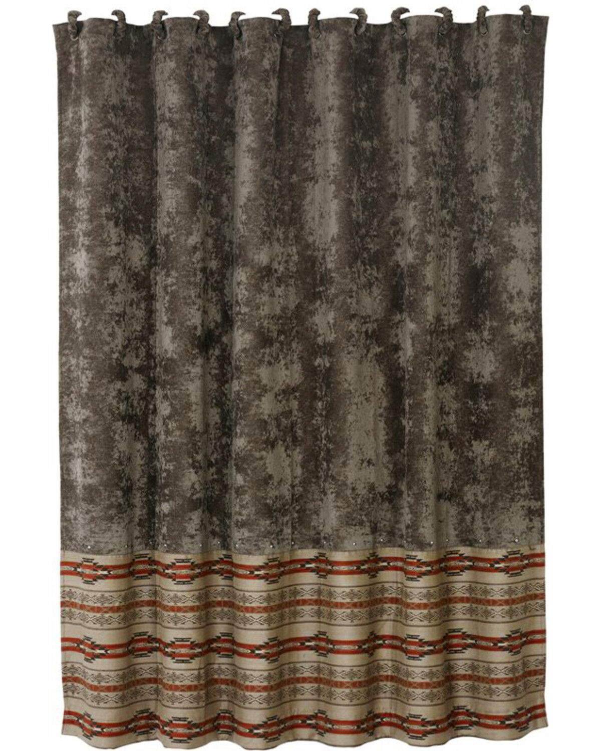Image #1 - HiEnd Accents Silverado Matching Shower Curtain, Multi, hi-res