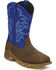 Image #1 - Tony Lama Men's Roustabout Waterproof Western Work Boots - Steel Toe, Brown, hi-res