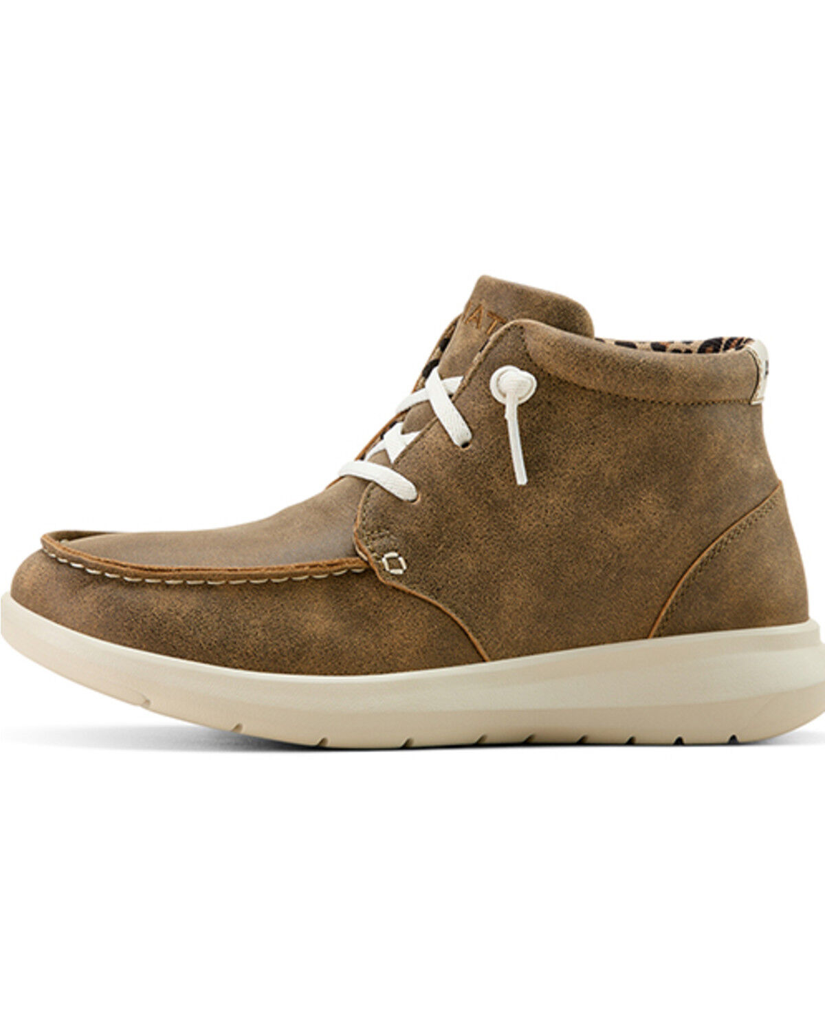 Image #2 - Ariat Women's Hilo High Top Shoes - Moc Toe, Dark Brown, hi-res