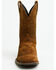 Image #4 - Ariat Men's Sport Big Country Roughout Performance Western Boots - Broad Square Toe, Brown, hi-res