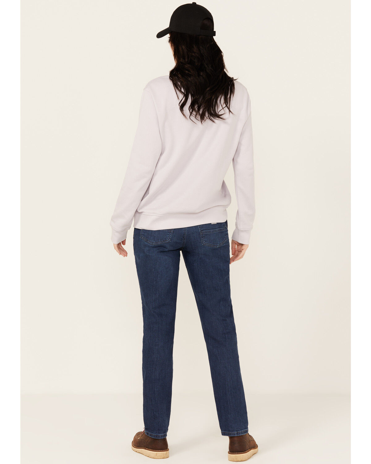 Image #3 - Carhartt Women's Rugged Flex® Relaxed Fit Stretch Denim Jeans, Indigo, hi-res