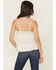Image #4 - Shyanne Women's Embroidered Cami, Ivory, hi-res