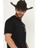 Image #3 - Riot Society Men's Wild As Hell Short Sleeve Graphic T-Shirt, Burgundy, hi-res