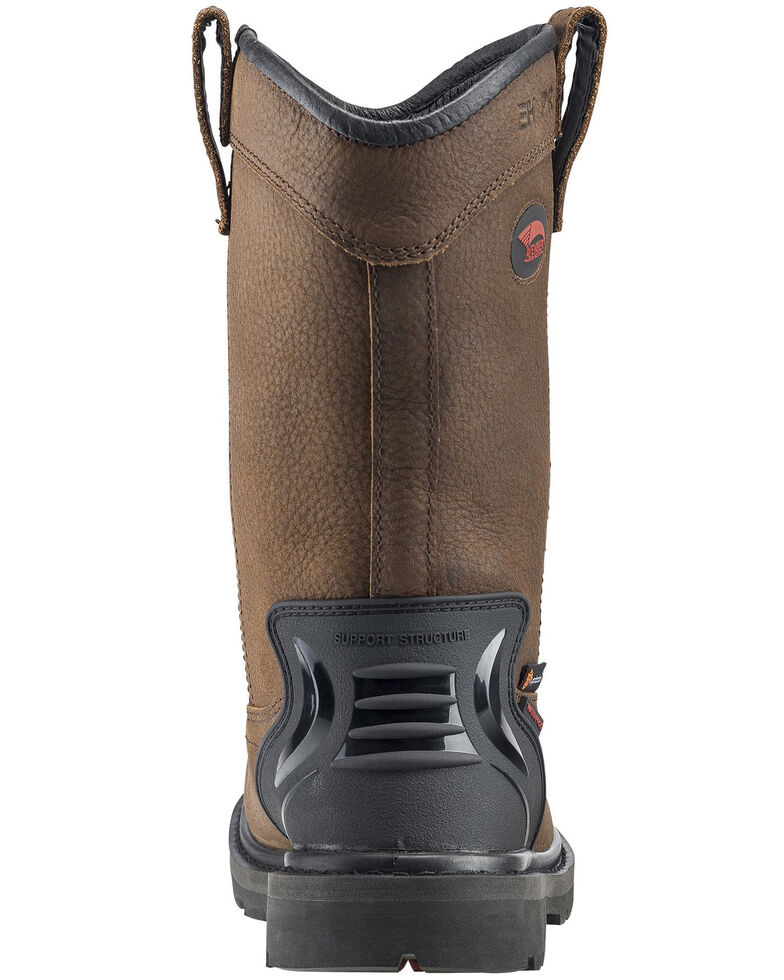 Avenger Men's Waterproof Western Work Boots - Soft Toe, Brown, hi-res