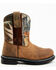 Image #2 - Cody James Boys' Real Tree Camo Work Boot - Round Toe , Brown, hi-res