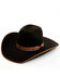 Image #1 - Serratelli 6X Felt Cowboy Hat , Brown, hi-res