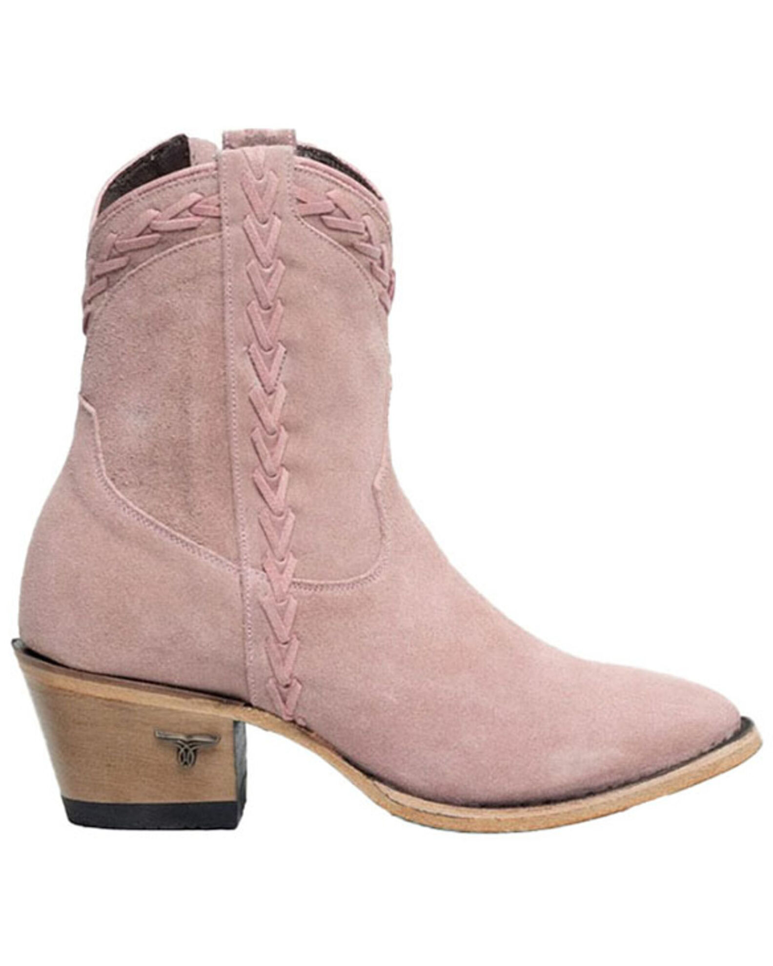 Womens blush top booties