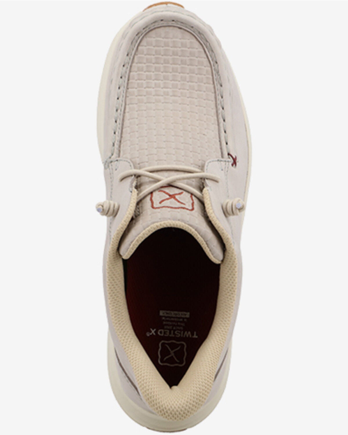Image #6 - Twisted X Women's Feather X&trade; EZ On Casual Shoes - Moc Toe, Ivory, hi-res