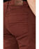 Image #4 - Brothers and Sons Men's Port Wash Stretch Slim Straight Jeans, Wine, hi-res