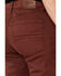 Image #4 - Brothers and Sons Men's Port Wash Stretch Slim Straight Jeans , Wine, hi-res