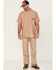 Image #2 - Hawx Men's Solid Short Sleeve Button-Down Work Shirt , Rust Copper, hi-res