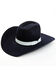 Image #1 - Serratelli 6X Felt Cowboy Hat, Navy, hi-res