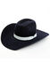 Image #1 - Serratelli Men's 6X Felt Cowboy Hat , Navy, hi-res