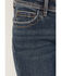 Image #2 - Shyanne Girls' Dark Wash Shayla Bootcut Stretch Denim Jeans, Dark Wash, hi-res