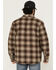 Image #4 - Brothers and Sons Men's Schefter Plaid Print Shirt Jacket, Medium Grey, hi-res