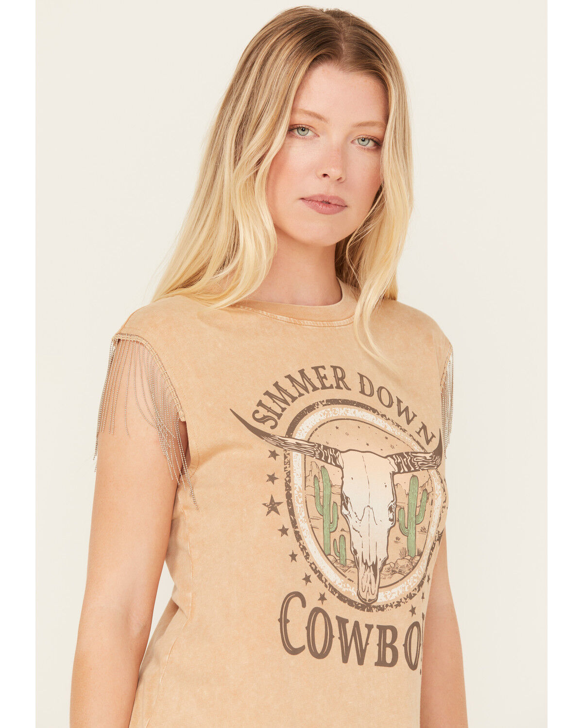 Image #2 - Idyllwind Women's Edith Simmer Down Graphic Tank, , hi-res