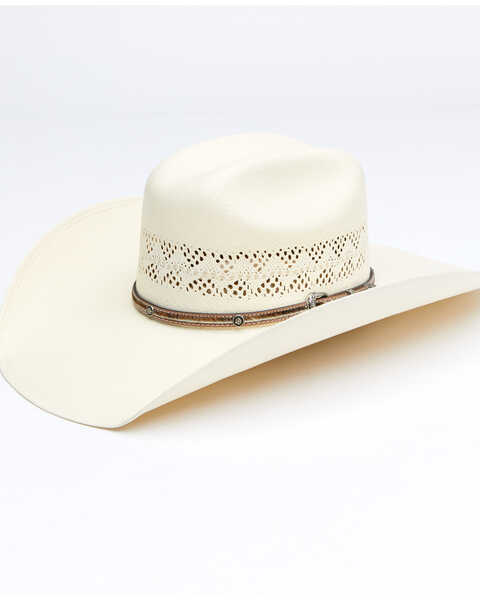 Image #1 - Larry Mahan Palomino 10X Straw Cowboy Hat , Natural, hi-res