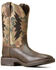 Image #1 - Ariat Men's Ridgeback VentTEK Performance Western Boots - Broad Square Toe, Brown, hi-res